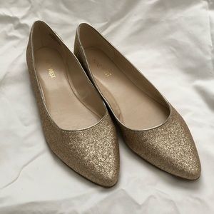 Nine West Glitter Flats